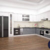 Tủ bếp cho căn hộ chung cư 3PN hiện đại